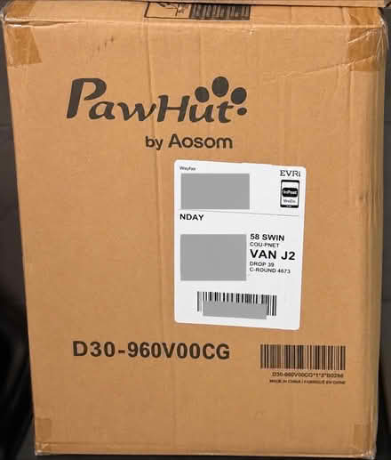 Photo of free PawHut Grey Cat Tree – Boxed (Pinehurst SN2) #4