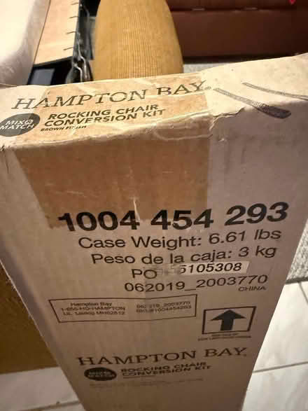 Photo of free 2 Rocking chair conversion kits (Darien) #1