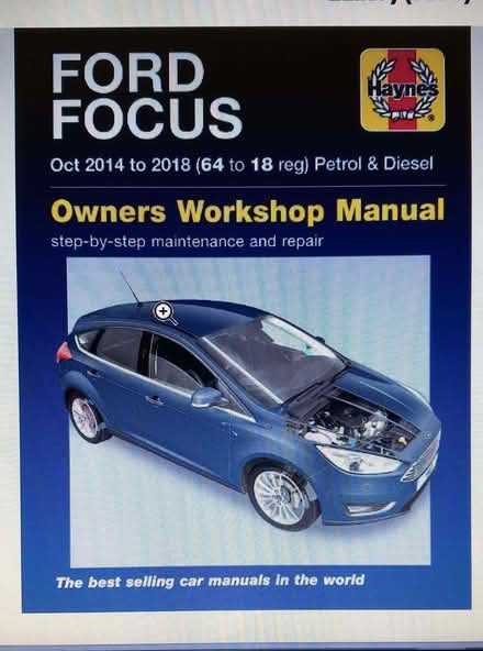 Photo of Ford Focus Haynes Workshop manual (Carnon Downs TR3) #1