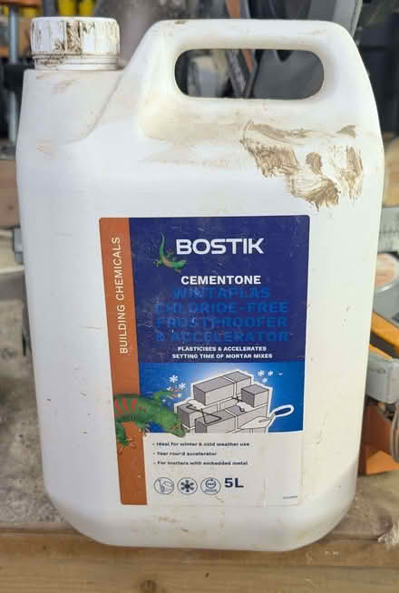 Photo of free Cementone Frostproofer and Accelerator (Bamford S33) #1