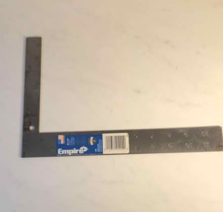 Photo of free Steel Framing Square 8" x 12" (Danforth and Greenwood) #1