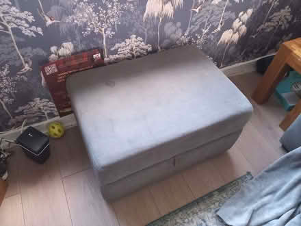 Photo of free 3 seater sofa bed '2 seater sofa and foot stall (Hertsmere WD6) #4