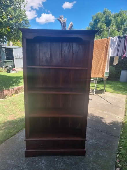 Photo of free Tall wooden bookshelf (Broadmeadows pick up only) #2