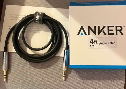 Photo of free Anker 4ft audio cable (Brinnington SK5) #1