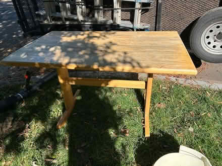Photo of free Solid wood table (Chevy Chase DC) #2