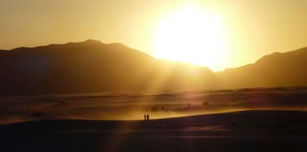 Photo of free One-off photo print - Sunset in the White Sands NP, New Mex. (Oakington CB24) #1
