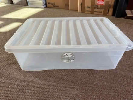 Photo of free Plastic box with lid (Welling DA16) #2