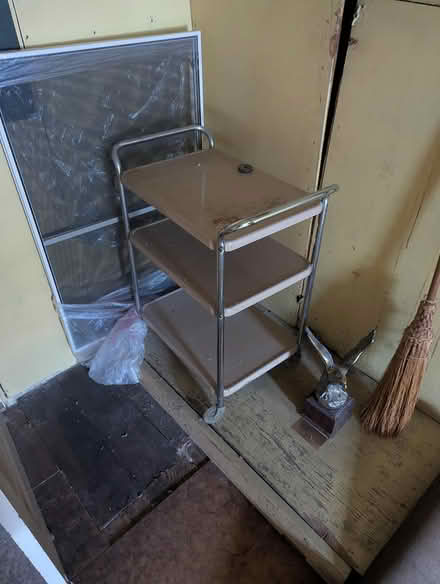 Photo of free Rolling Metal Cart (Ball Sq Somerville) #1