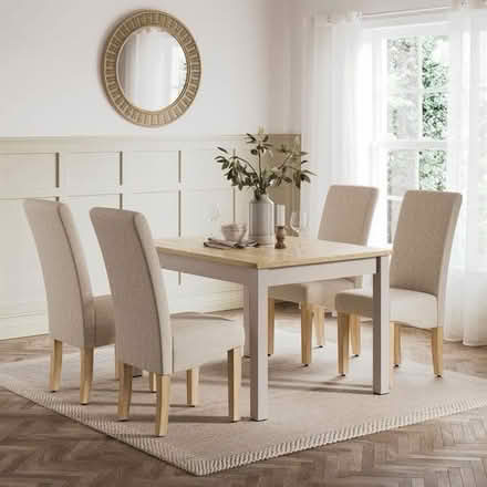 Photo of Dining Room Table and 4 Chairs (Louth LN11) #1
