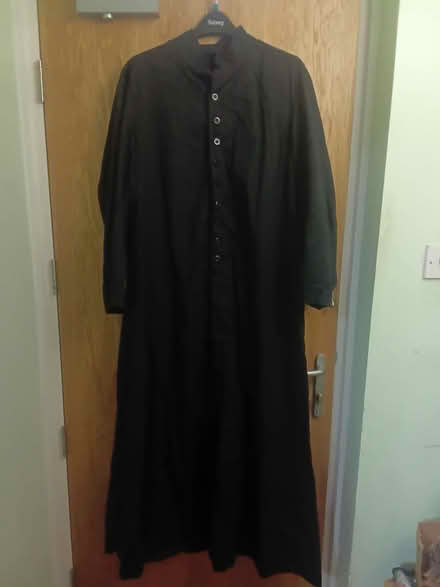 Photo of free Priest's Cassock / Matrix costume for halloween? (Sunbury-on-Thames KT12) #1