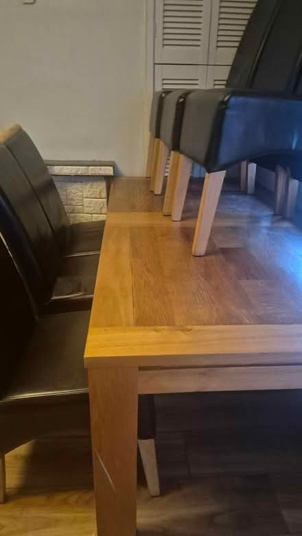 Photo of free Solid wood dining table,6 chairs (Bray Dargle Road) #3