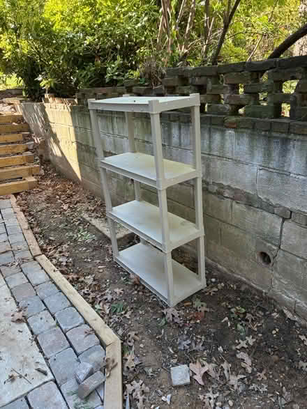 Photo of free Plastic utility shelves (S. 26th St. & S. Ives St) #1