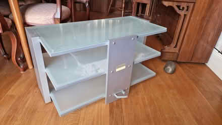 Photo of free Glass shelf TV stand (Bexleyheath DA6) #2