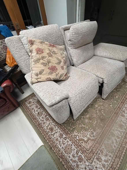 Photo of free Two and three seater recliner sofa (Crosby L23) #3