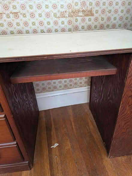 Photo of free Wood Desk with Laminate Top (Ball Sq Somerville) #3