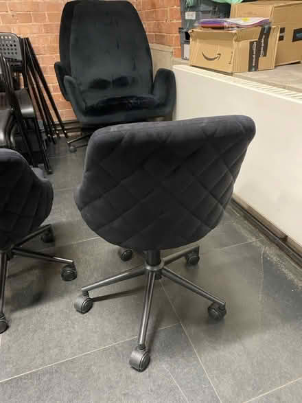 Photo of free TWO small black chairs (NW5 1LB) #2