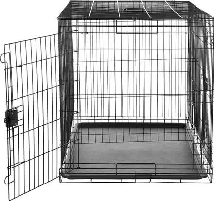 Photo of free Metal Wire Dog Crate for Large Dogs (Washington Heights) #2