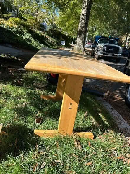 Photo of free Solid wood table (Chevy Chase DC) #1
