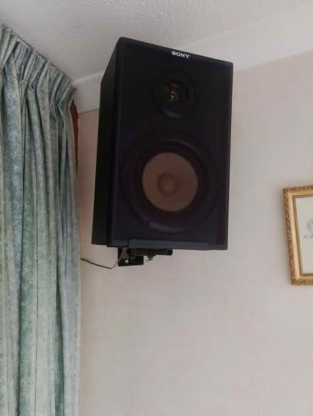 Photo of free Two Loudspeakers and wall fittings (Billericay CM4) #1