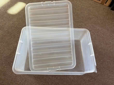 Photo of free Plastic box with lid (Welling DA16) #1