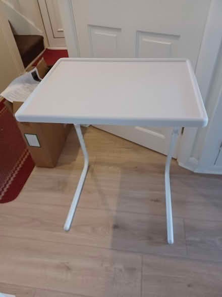 Photo of free 2 new mini adjustable tables. (Hollingbury BN1) #1