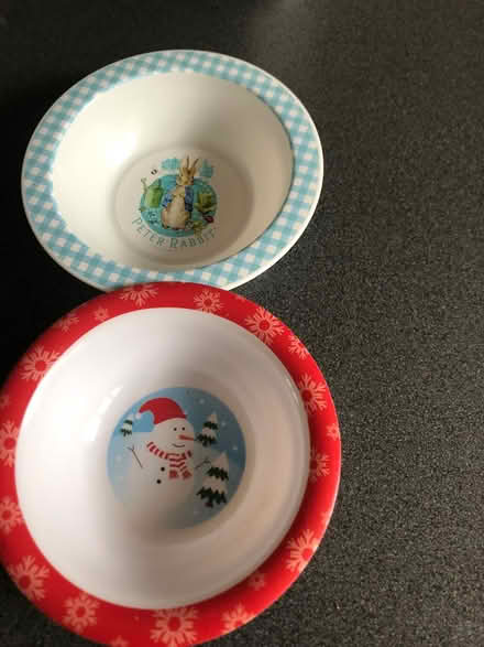 Photo of free 2 kids plastic dishes (Letchworth SG6) #1