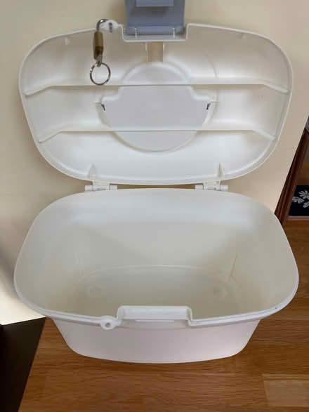 Photo of free Storage tub with padlock (B437la) #2