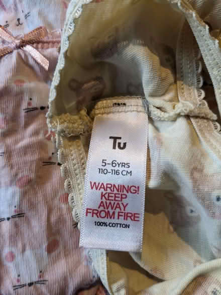 Photo of free Girls knickers age 5-6 (Staplehurst TN12) #2