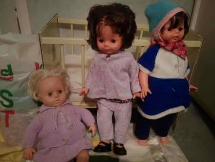 Photo of free Dolls, Cot and clothes (Billericay CM4) #1