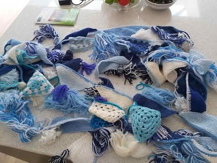 Photo of free Knitted/crocheted bunting (Lichfield WS14) #1