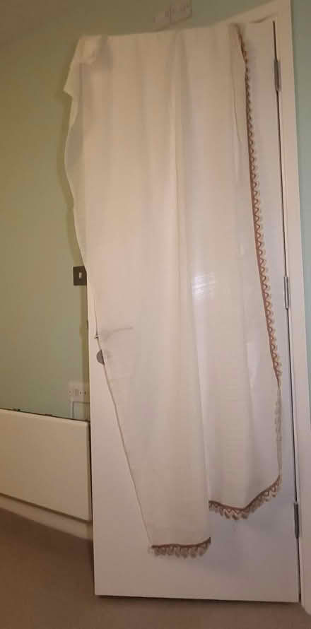Photo of free Net curtains plus material offcuts (E15 near Olympic Park) #2
