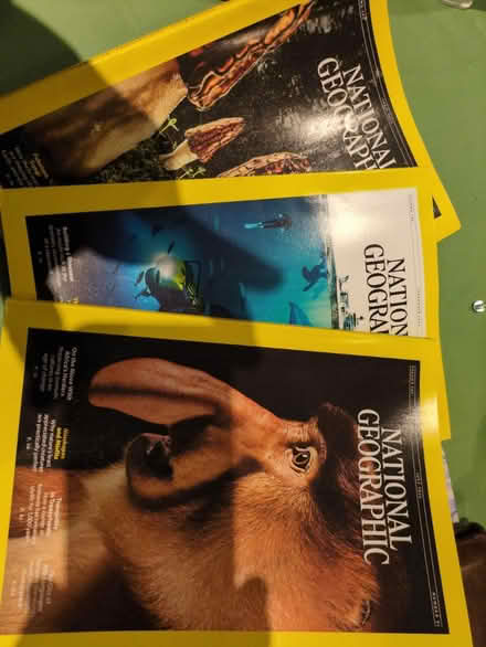 Photo of free 3 x National Geographic magazine's (Braintree CM7) #1