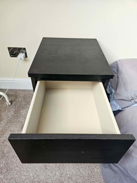Photo of free IKEA Malm Chest of 2 drawers, black-brown, 40x48x55 cm (Trumpington Ward CB2) #3