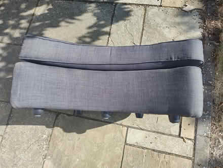 Photo of free Crescent footstool (Near Biggleswade, SG18) #4