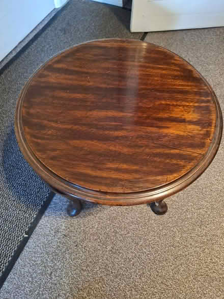 Photo of free Round Wooden Side Table (Sydenham SE26) #1