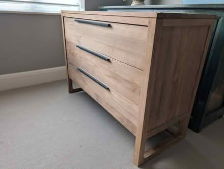 Photo of free Large teak chest of drawers (Esher KT10) #2