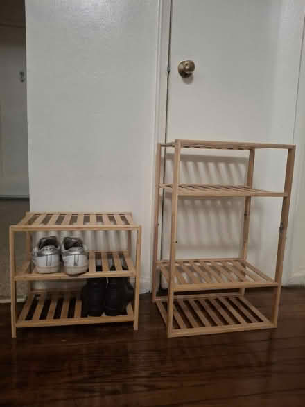 Photo of free Shoe racks (Ditmars Park Brooklyn) #1