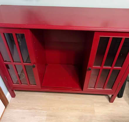 Photo of free Red Storage Cabinet (East Richmond Heights) #1