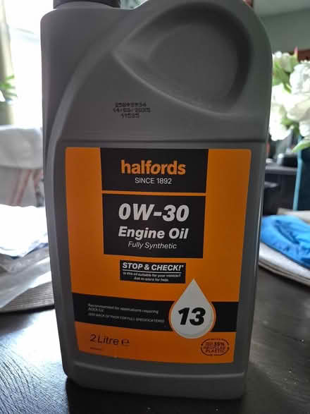 Photo of free 2L of engine oil (Aldershot GU12) #1