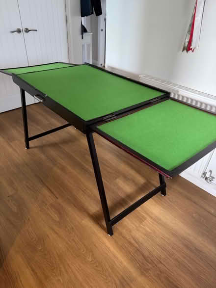 Photo of free jigsaw puzzle table made of wood (Rhiwlas LL57) #4