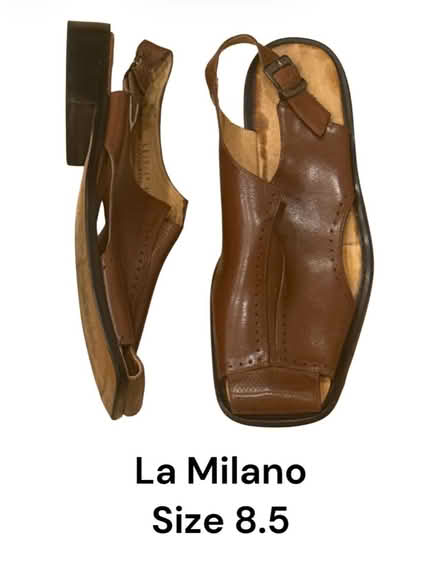 Photo of free La Milano Man’s Sandals (Brooklyn Storage) #1
