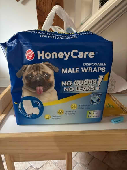 Photo of free Dog diapers (male) (Evanston (Green Bay & Emerson)) #1