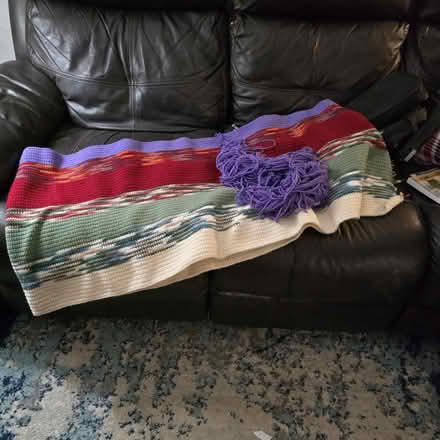 Photo of free Unfinished crochet Afghan #2 (Juan Tabo and Comanche) #1