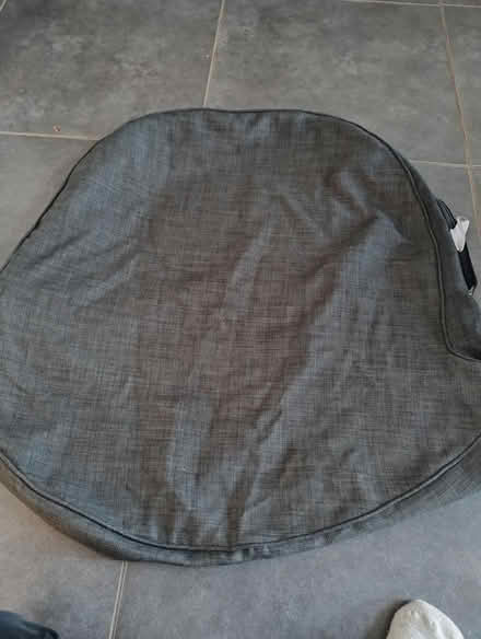 Photo of free Grey fabric / cuddle chair cover (Near Biggleswade, SG18) #1