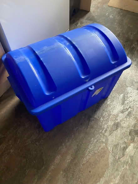 Photo of free Plastic toy chest (Cheadle Heath SK8) #1