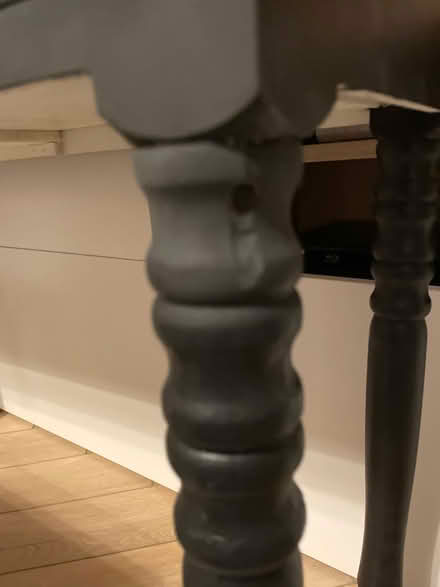 Photo of free Black dressing table and stool (Wath upon Dearne) #3