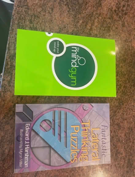 Photo of free Mind gym / brain puzzles books (Townsend AL3) #1