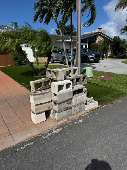 Photo of free Cinder blocks (Fort Lauderdale) #2