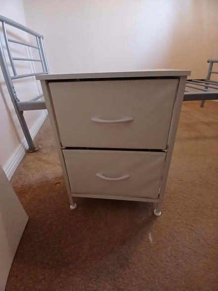 Photo of free white soft drawer bedside cabinet (West Wick BS24) #3