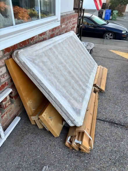 Photo of free IKEA King Bed Frame (Jacinto Ct, North Fremont) #2